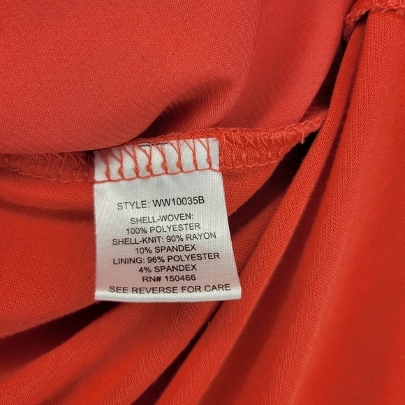 Market & Spruce Tangerine Blouse Tank Top Sz Med - Picture 2 of 4